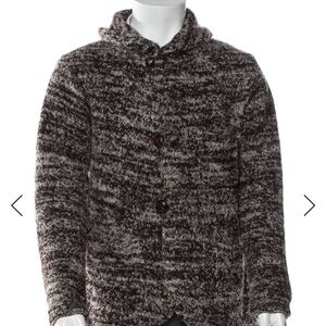 Engineered Garments Printed Collar Cardigan (Size S)